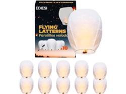 Estas linternas de papel Kongming se pueden usar como faros de coche, linternas Kongming o linternas de papel.