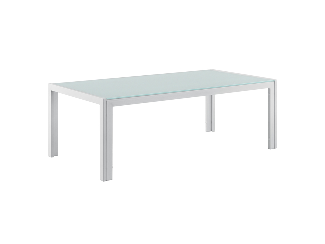 Ferro, Vidro (Blanco - Ferro, Vidrio - 100 x 50 x 35 cm)