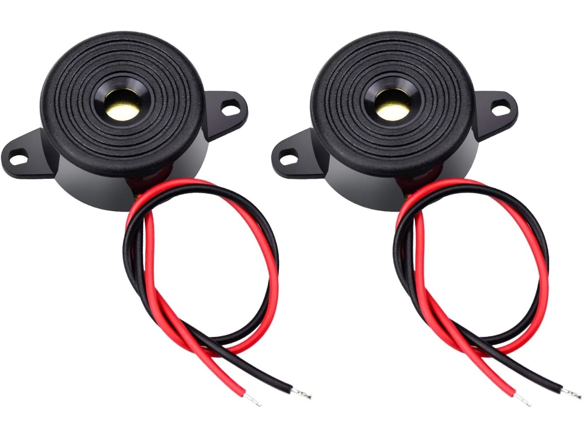MEOIRUERY Zumbador electrónico activo de alta calidad, con tono continuo, seguro y potente para diversas aplicaciones, diseñado para facilitar su instalación.