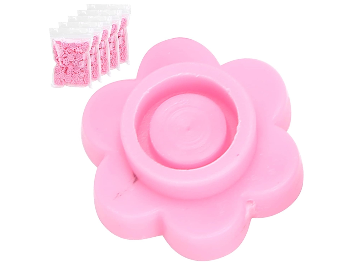 Soportes para pegamento de extensiones de pestañas con forma de flor SFUSHOS
