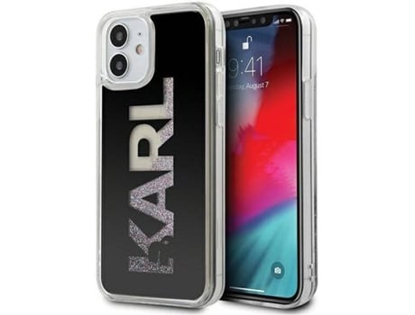 Carcasa iPhone 12 Mini KARL LAGERFELD Transparente