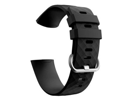 Correa INF Wbf-hsc3-11(l) Fitbit by Google Charge 3/4 (Silicona - Negro - L)