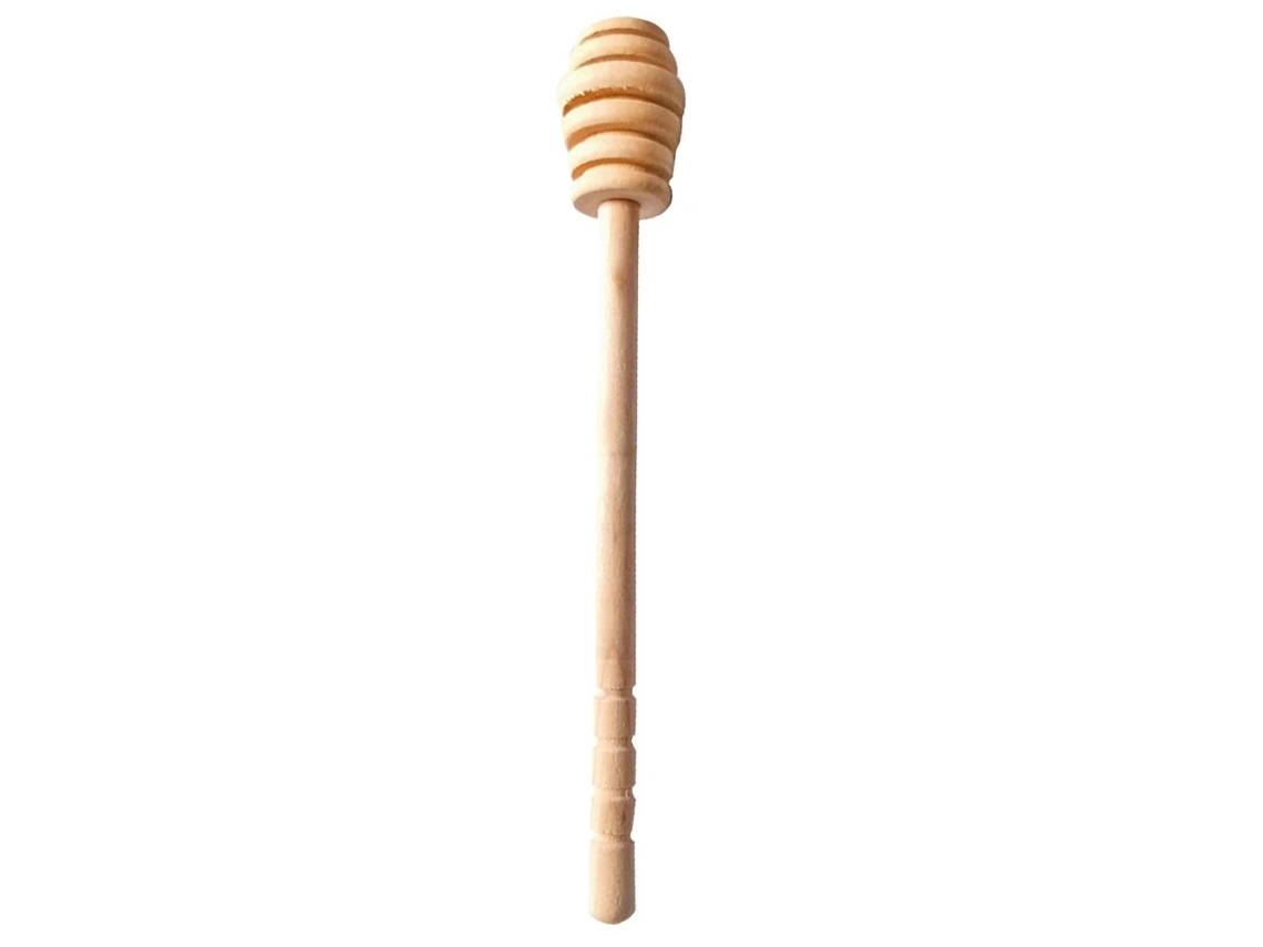 (1 Pieza) Cuchara De Madera Para Miel, Se Puede Utilizar Como Herramienta Para Revolver, Como Cuchara Para Hervir O Como Cuchara De Postre.
