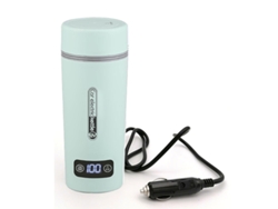 Hervidor Eléctrico Eifson Portátil 3-en-1 Apagado Automático 350ml 300w Acero Inox 304 24v (verde)