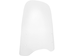 Parabrisas Transparente De Policarbonato Para Scooters Y Motocicletas Con Superficie Curva Que Ofrece Protección Adicional.