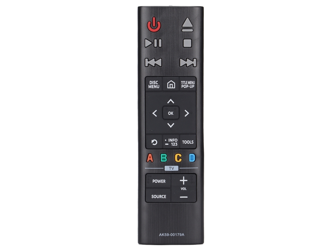 Mando A Distancia De Repuesto Para Reproductor De Dvd Samsung Ubdk8500 Ubd-k8500 Ubdkm85c Ubdk8500/za