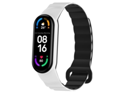 Pulsera de silicona bicolor compatible con Xiaomi Mi Band 3/4/5/6/7 CHABERLU