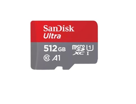 Tarjeta De Memoria SANDISK Sdsquac-512G-Gn6Fa 512 Gb Microsdxc Uhs-I Clase 10 SANDISK