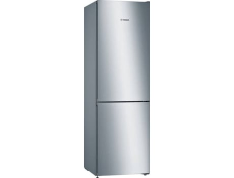 Frigorífico Combi BOSCH KGN366ICF (No Frost - 186 cm - 326 L - Inox)