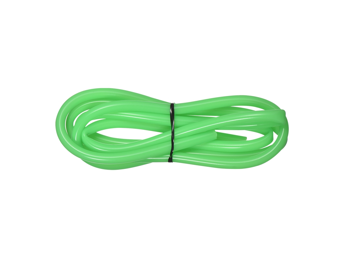 Tubo de silicona verde apto para uso alimentario, flexible, 3 mm de diámetro interior x 5 mm de diámetro exterior, 1 m, para bombas, transferencia y procesamiento de alimentos | Sin marca