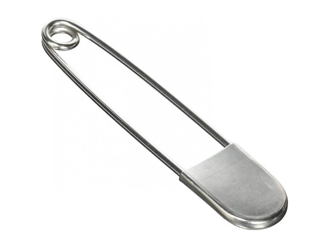 10 Imperdibles Extragrandes De Acero Inoxidable De 12,7 Cm (5 Pulgadas) Para Lavandería Y Manualidades De Alta Resistencia.