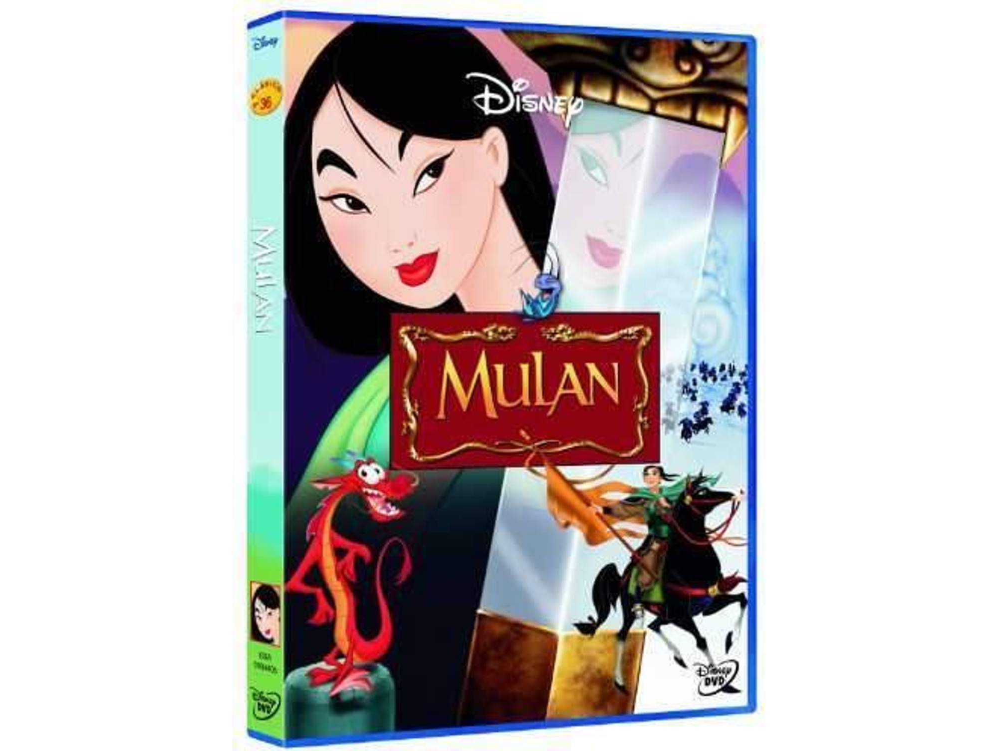 DVD Mulan (Disney - Edición en español)