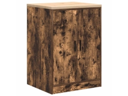 Maison Exclusive - Armario De Almacenamiento Para Garaje Roble Ahumado 60x51x85 Cm