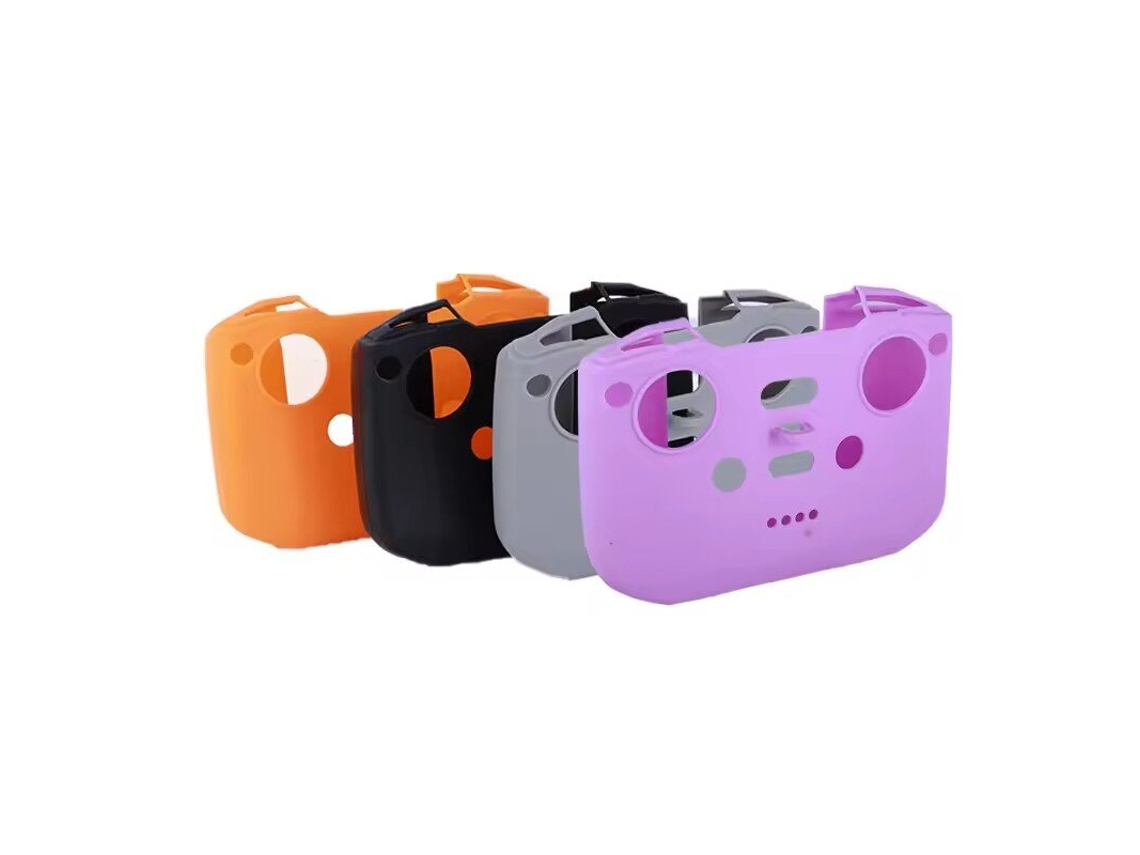 Capa Protetora de Silicone Cinzenta para Comando Remoto Rc n3/n2/n1 para Drones Dji Neo 2/mini 4 Pro MDUG