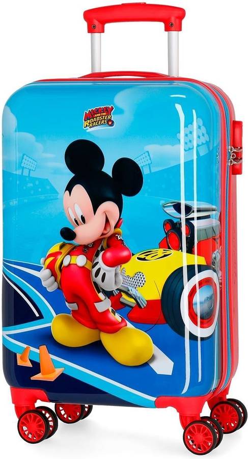 Maleta De Cabina lets roll mickey trolley abs 4 ruedas disney 55 37.4