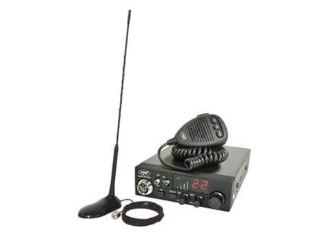 Autorradios PNI Estação de rádio cb kit asq + extra escort hp