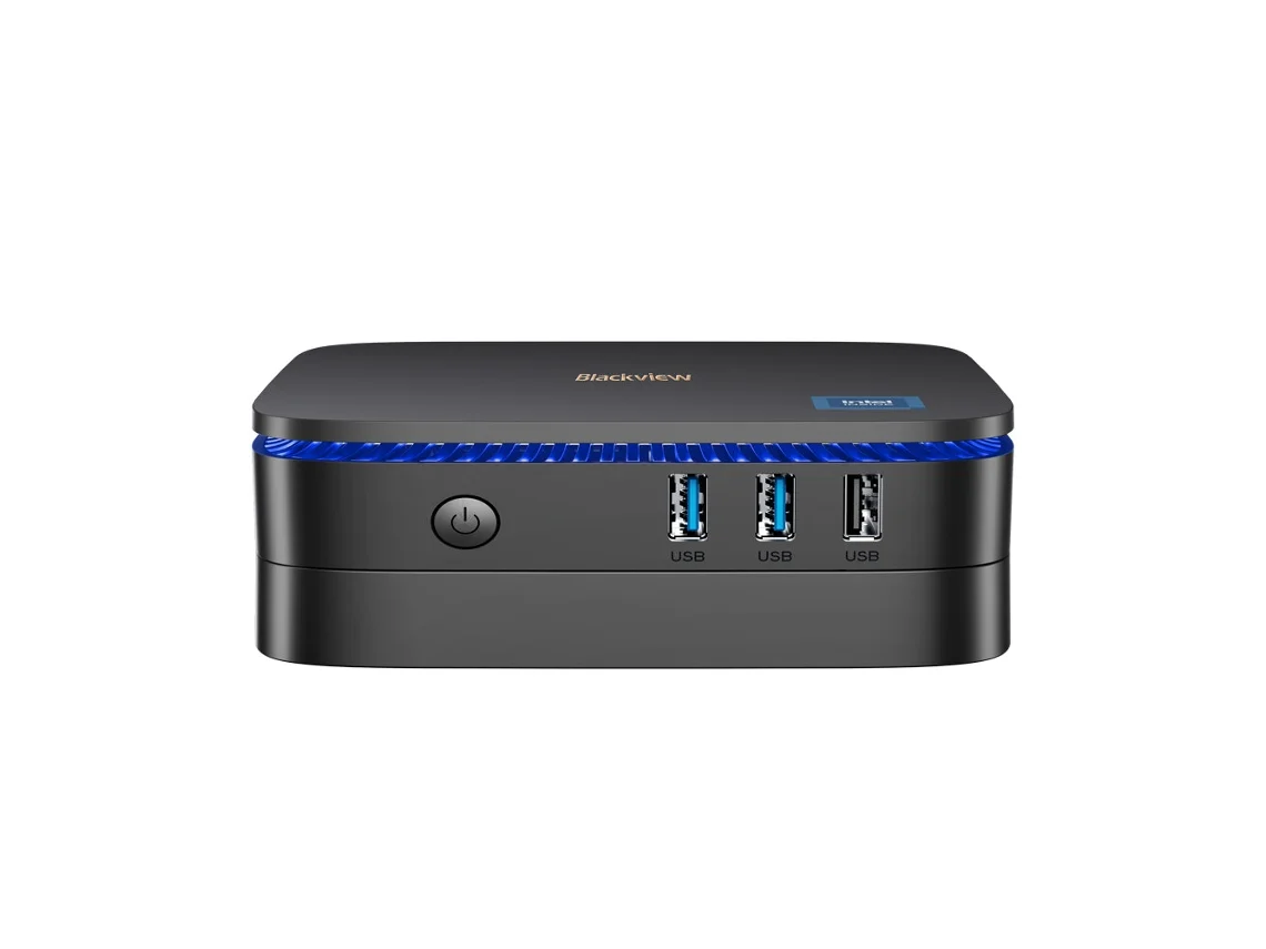 Mini Pc Blackview Mp60 16+1 Tb Con Intel Twin Lake N150, 16 Gb, Ssd Ddr4, Dual HD Y Doble Pantalla.