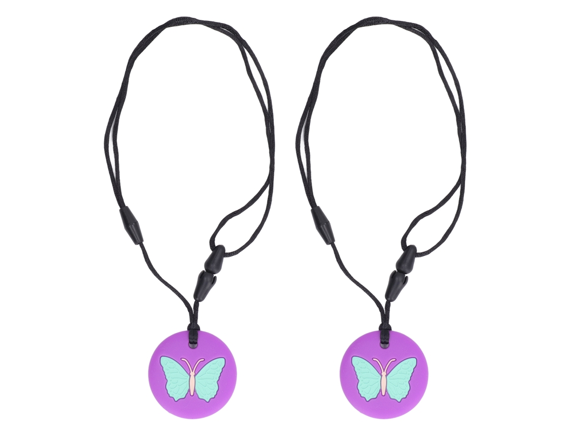 Jinwei-colgante Masticable Sensorial Para Bebés Y Niños, Collar De Masticación Para Dientes