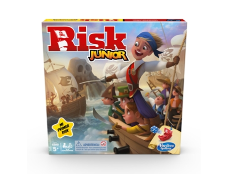 Juego de Mesa HASBRO Risk Junior (Edad Mínima: 5 años)Risk Junior - Juego de mesa - Hasbro Gaming - 5 AÑOS+