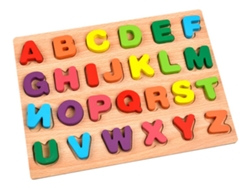 Juguetes de mesa de rompecabezas, Sentidos, Alfabeto educativo, Estilo Slowmoose 2