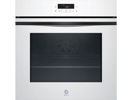 Balay – Horno con vapor pirolítico Balay, 60 cm, Serie Cristal, Blanco – 3HD5829B3.