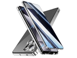 25-26 For Samsung Galaxy S25 Ultra Case Anti-spy Double-sided Tempered Glass Magnetic Phone Cover