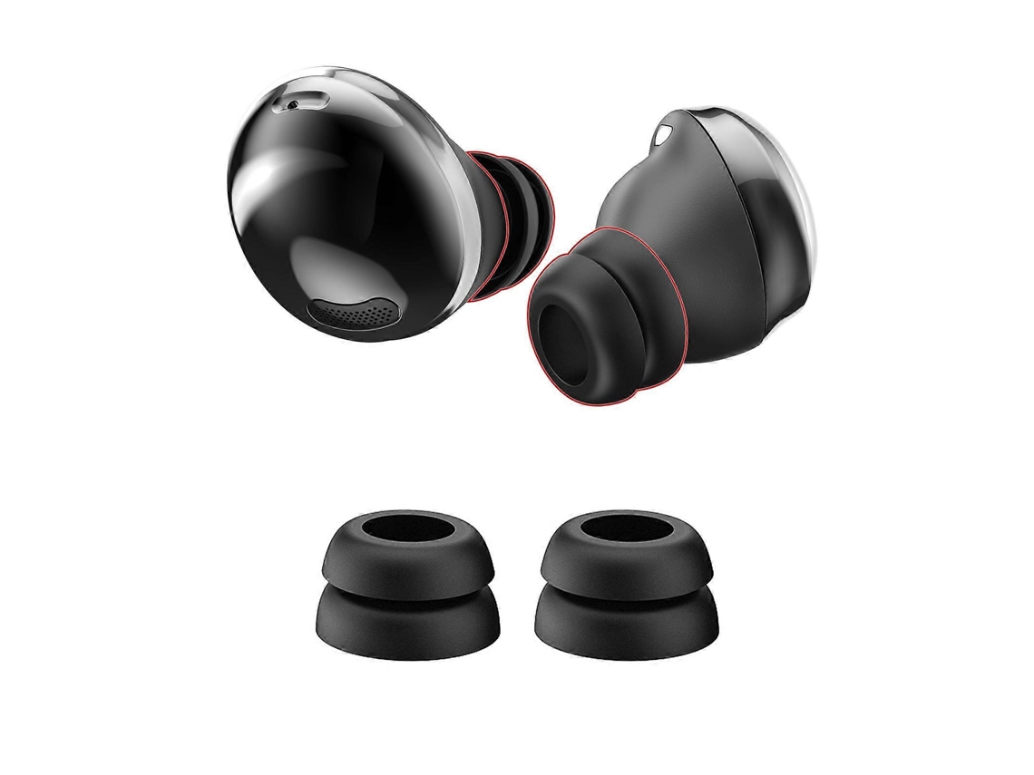 Auriculares de silicona Ahastyle PT168 para Samsung Galaxy Buds Pro, tamaño: grande, color negro