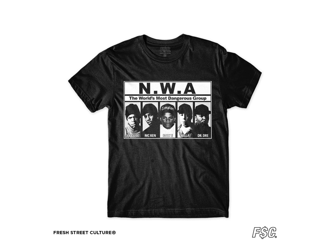 Camiseta Rockinstone Nwa Black(2xl)