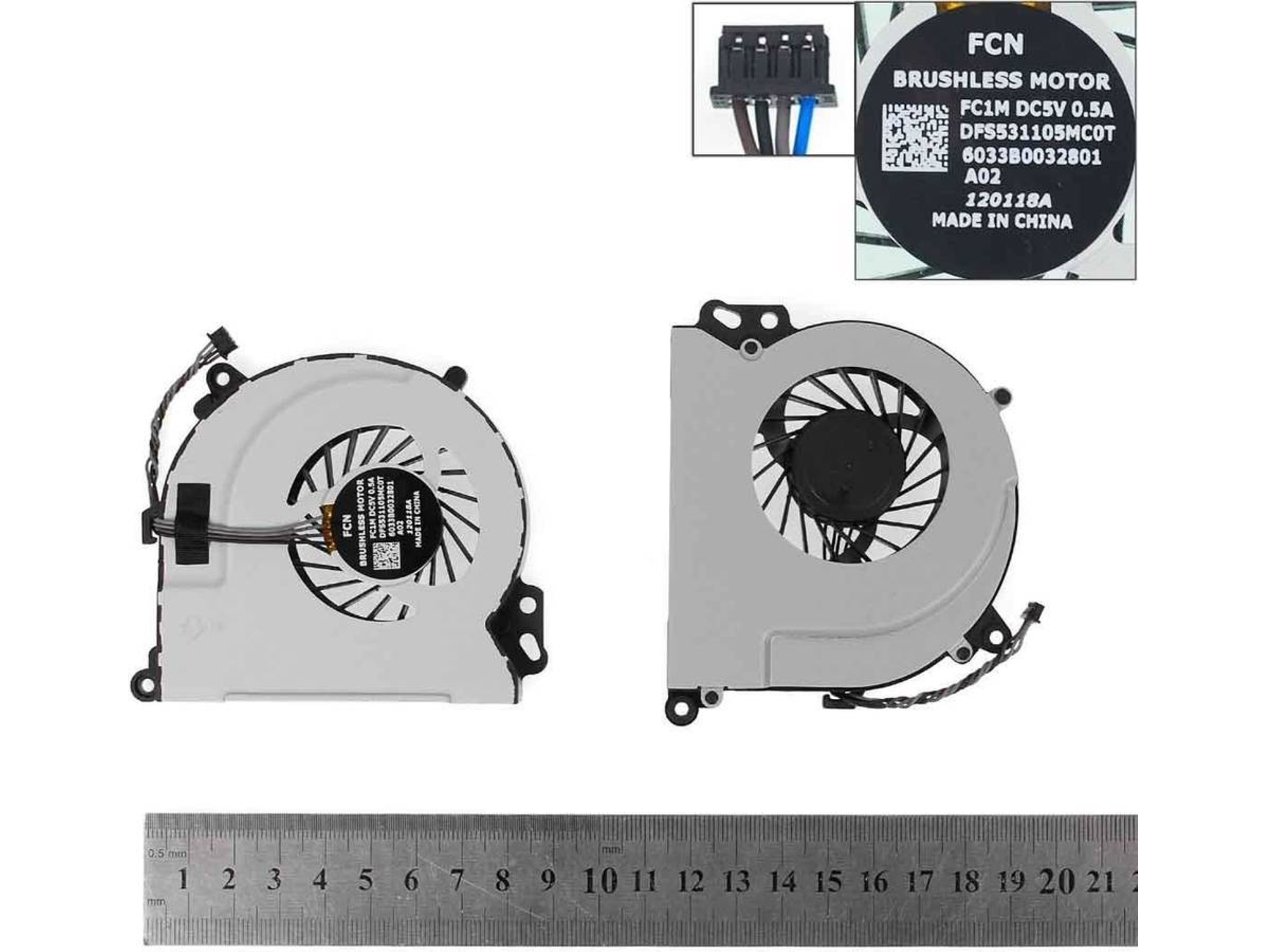 Ventilador para Portátil HP Envy 15-J Series Envy 17-J Series 65Cfm