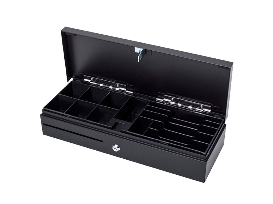 Cajón portamonedas MUSTEK Lb-170A para caja registradora manual y automática