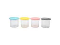 Envases Reutilizables Para Helado (4 Unidades, 600 Ml) Para Máquinas De La Serie Nc299amz Y Nc300s