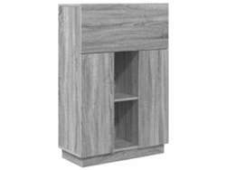 Escritorio Sonoma Gris | Escritorio de escritura 71,5 x 31,5 x 106,5 cm Madera procesada