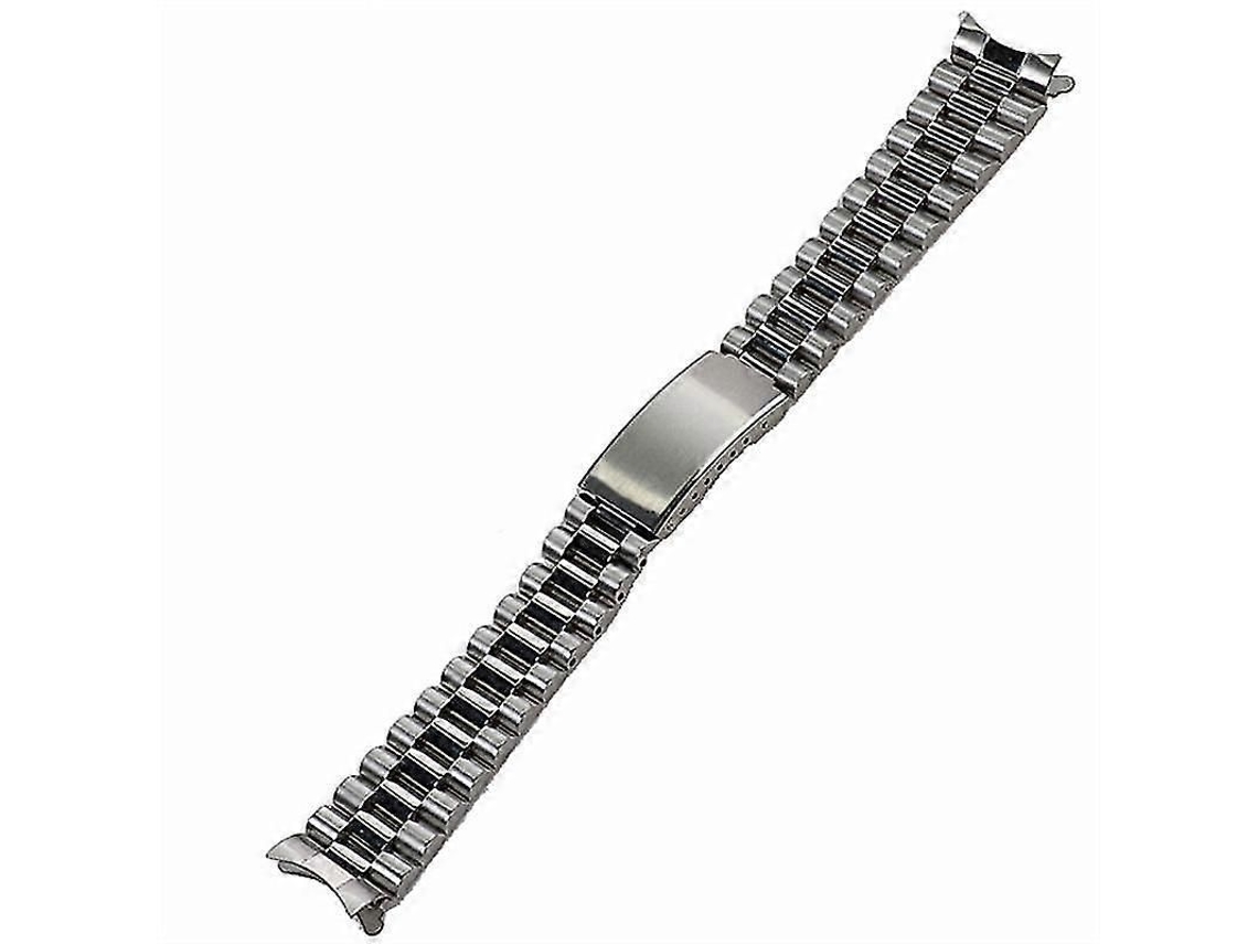 Brazalete De Acero Inoxidable De 19 Mm Y 20 Mm Para Relojes Seiko 5, Sxns80, Snxs79, Snxs77k Y Snxs73.