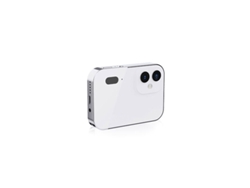 Cámara compacta SZSMART D6 OLED digital 16X zoom OTG HD 3 triple lente + 128G - blanco
