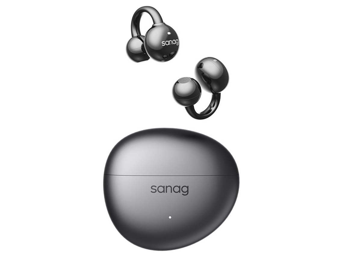 Auriculares Sanag S7s Ai Free Clip Open Bluetooth 5.4 con asistente de IA y puente auditivo extensible IPX4 Vayotoy