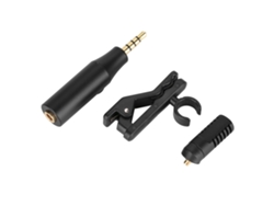 Micrófono Lavalier Para Teléfono, Portátil Con Pinza, Interfaz De 3.5mm