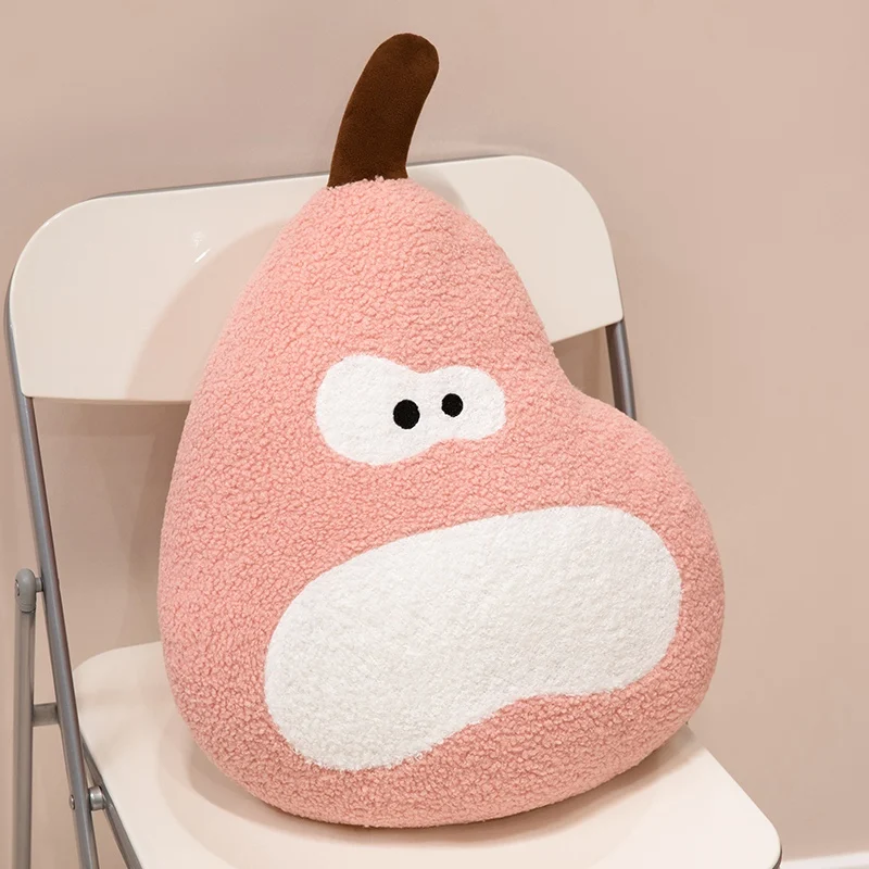 (rosa, 50 Cm De Alto) Almohada/cojín Con Forma De Pera Para Adultos, Ideal Para El Soporte De La Columna Vertebral.