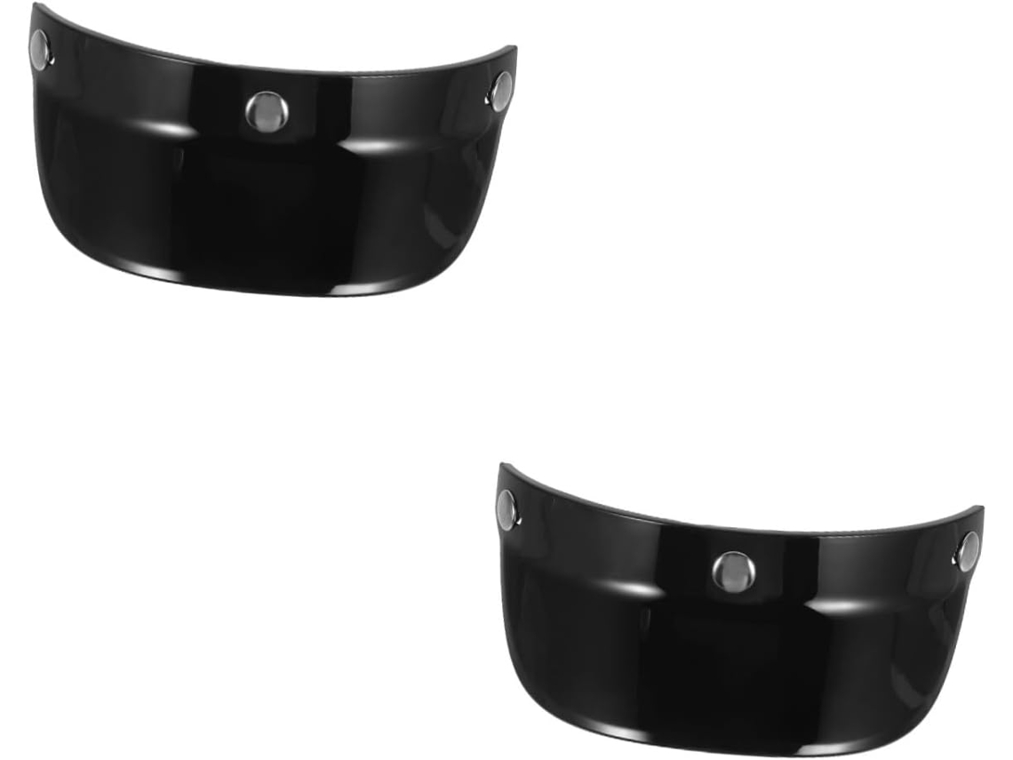 5 Piezas De Insertos Para Visera De Casco Para Cascos De Ciclismo Al Aire Libre, Color Negro (pc)