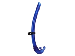 2026rebe-snorkel Para Buceo De Pvc Con Boquilla Cómoda Respiración Fácil Para Buceo Libre Azul