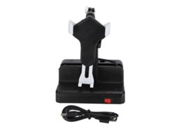 Cargador inalámbrico EOOCOO A8 con carga rápida de 10 W y soporte vertical.