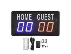 Jinwei-marcador Digital De Mesa De Aluminio Con Control Remoto 100‑240v Para Baloncesto Voleibol Plug Us