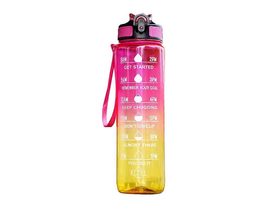 Botellas De Agua Motivacionales Con Marcador De Tiempo, Botella De Agua Deportiva Rosewell