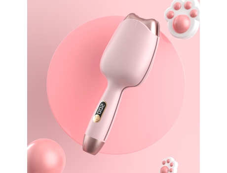 Palo para rizar gato rollo de huevo palo 32mm ondulación de agua rizador palo rizador rollo de huevo coreano rosa