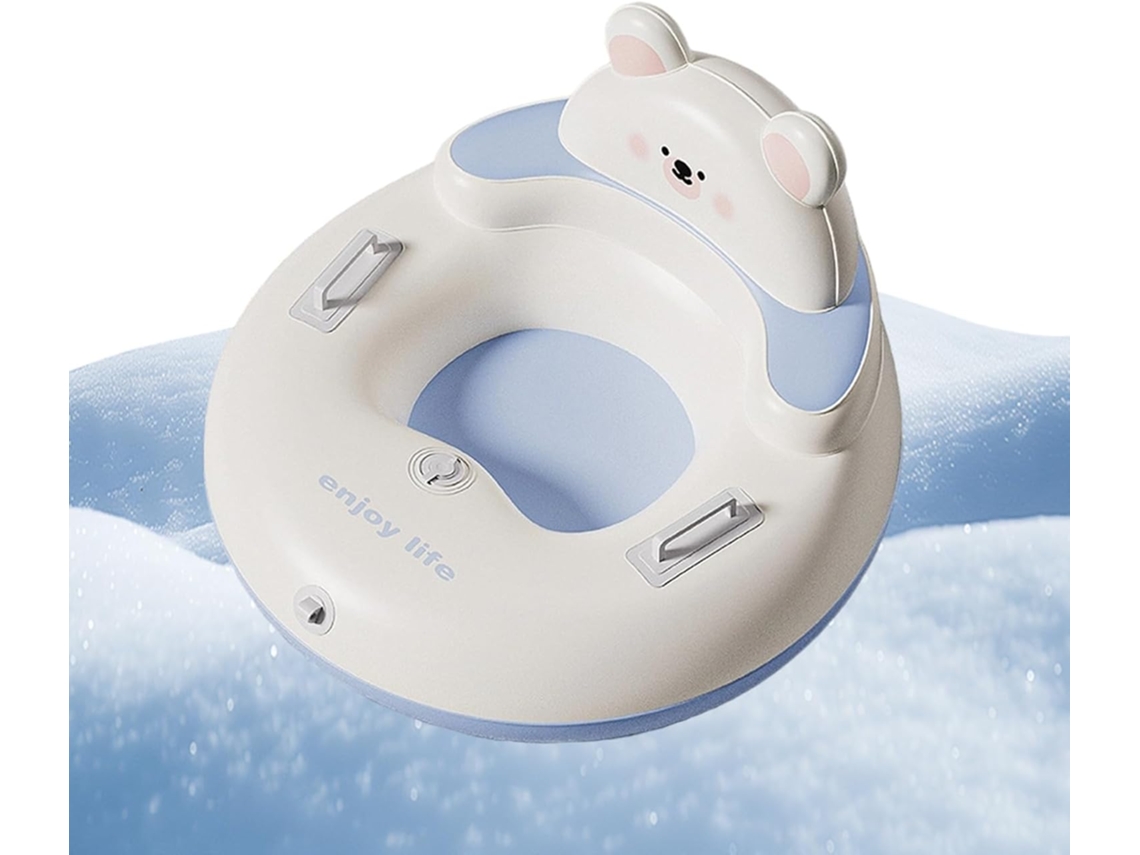Trineos de nieve para adultos, inflables reforzados | Trineos de nieve con asa, para adultos, para familias