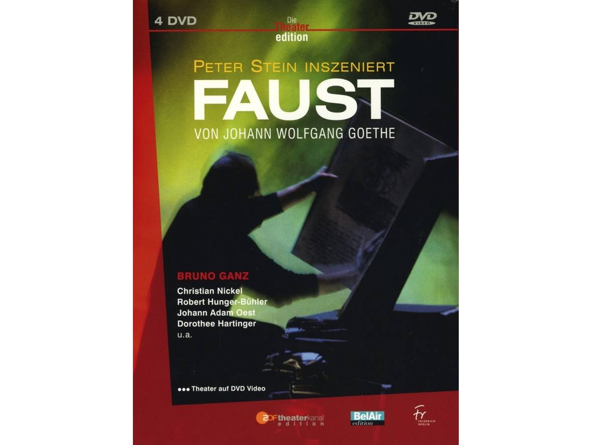 DVD-Video Album Stein,Peter/Ganz,Bruno/Nickel/+ - Goethe: Faust (4 CDs)