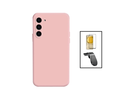 Kit De Película De Vidrio Templado De Cubierta Completa 5D Soporte Magnético De Silicona Líquida L Conducción Segura Coche PHONECARE Para Samsung G...