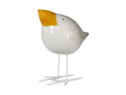 Figura Decorativa DRW (Cerámica - Amarillo)