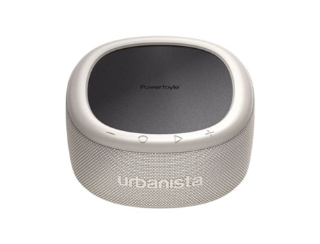 Altavoz Solar Bluetooth 5.2 20W Estéreo Portátil IP67 Modelo Malibu Gris URBANISTA