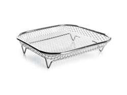 Cesta para freidora de aire Ibili 698000, acero inoxidable, VETONEK