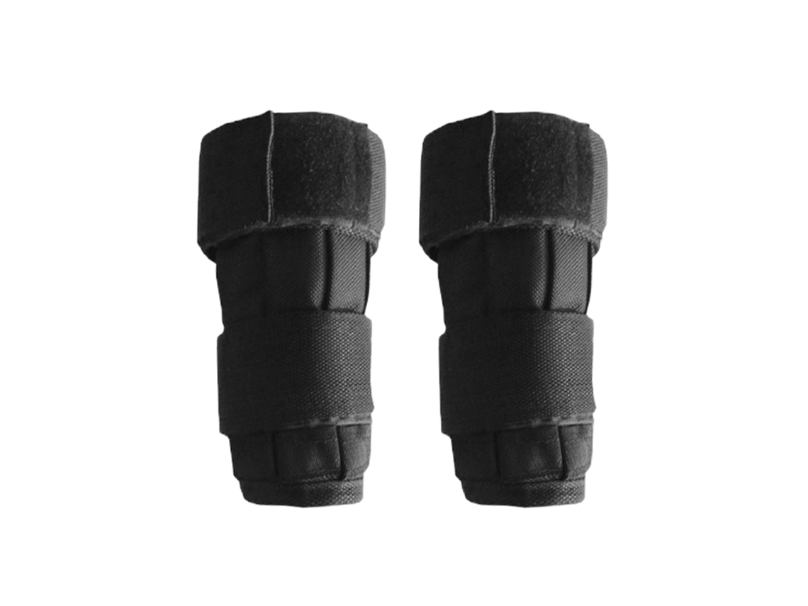 Paquete De 2 Pares De Muletas Ajustables Para Muñeca Y Tobillo De 5/10 Kg, Marca Oxford, Para Entrenamiento De Fuerza (vacías).